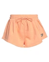 Msgm Logo-patch Track Shorts In Pink