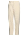 Jil Sander Man Pants Light Yellow Size 34 Polyester
