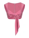 Attico Light Pink Stacy Top In Pink