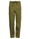 Kenzo Man Pants Military Green Size L Cotton