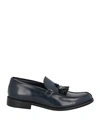 La Voghera Italy Man Loafers Slate Blue Size 12 Soft Leather