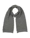 JEORDIE'S JEORDIE'S MAN SCARF GREY SIZE - ACRYLIC, WOOL