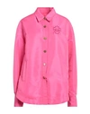 Pinko Woman Shirt Fuchsia Size M Polyester In Pink