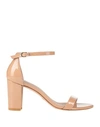 Stuart Weitzman Sandals In Beige