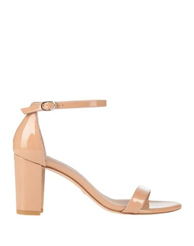 Stuart Weitzman Sandals In Beige