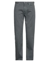 N°21 Man Pants Lead Size 34 Polyester, Wool, Elastane In Grey
