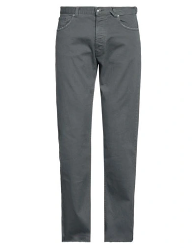 N°21 Man Denim Pants Lead Size 34 Cotton, Elastane In Grey