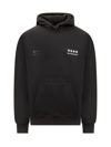 GIVENCHY GIVENCHY LOGO EMBROIDERED DRAWSTRING HOODIE