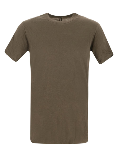 Rick Owens Double T-shirt In Grey
