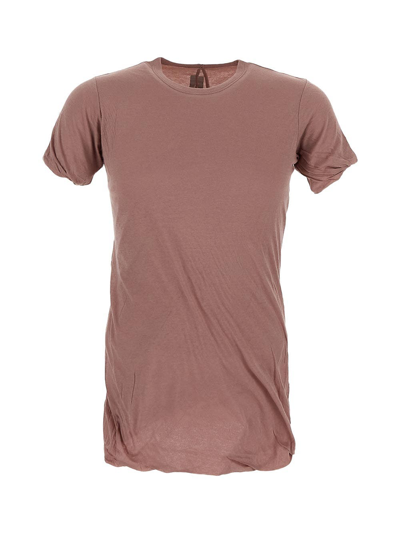 Rick Owens Double T-shirt In Pink