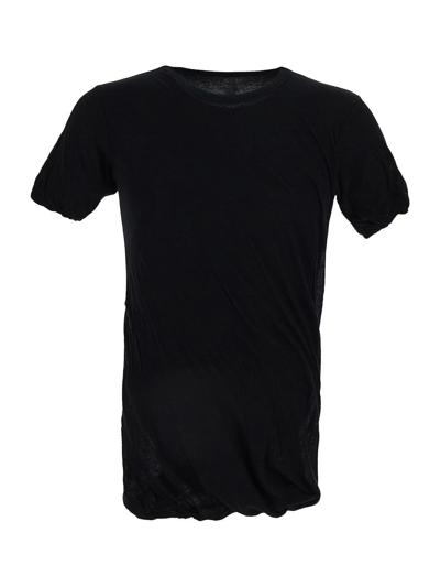 Rick Owens Black Double T-shirt