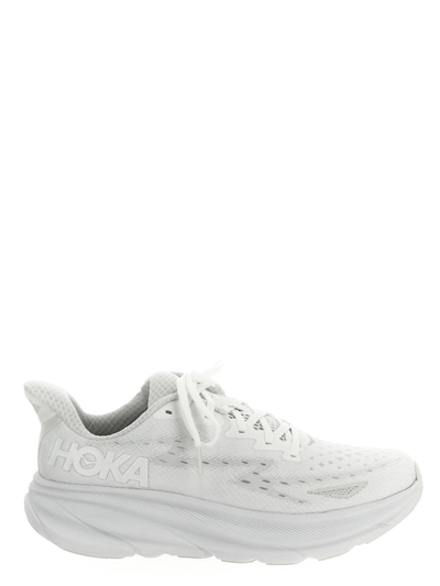 Hoka Clifton 9 Trainers In White