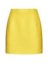 Alessandra Rich Skirt In Yellow