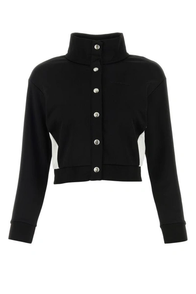 Givenchy Woman Black Polyester Blend Sweatshirt