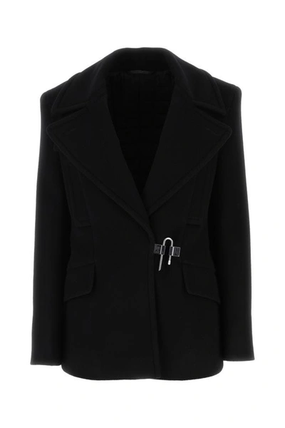 Givenchy Jacke Aus Wolle In Black