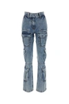Givenchy Blue Bellows Pocket Jeans In Blue