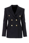 GIVENCHY GIVENCHY WOMAN MIDNIGHT BLUE WOOL BLEND BLAZER