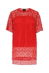 GIVENCHY GIVENCHY WOMAN RED VISCOSE BLEND OVERSIZE TOP