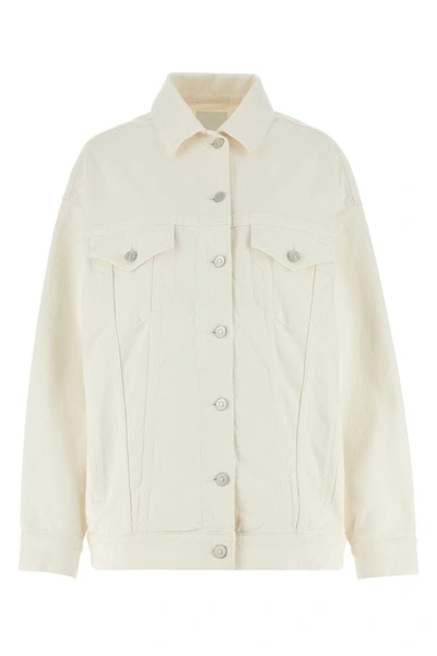 Givenchy Woman White Denim Oversize Jacket