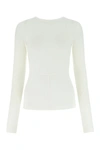 GIVENCHY GIVENCHY WOMAN WHITE STRETCH NYLON TOP