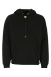 VERSACE VERSACE MAN BLACK COTTON SWEATSHIRT