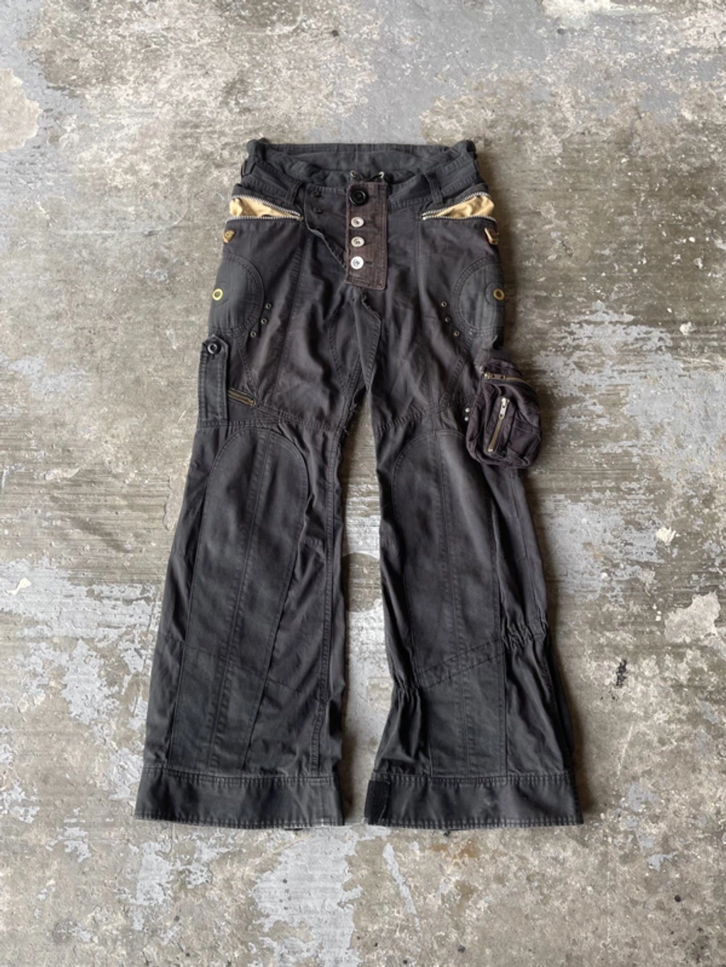 Pre-owned Le Grande Bleu L G B L.g.b. Black 4/4 Pilot Pants | ModeSens