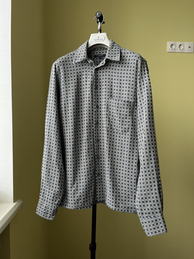 Pre-owned Burberry Casual Checked Shirt In Multicolor