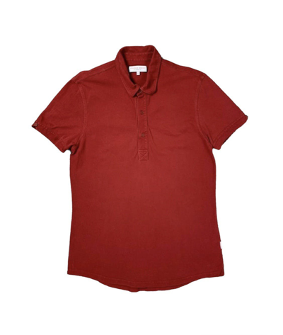 Pre-owned Orlebar Brown Luxury Item T-shirt Polo Tee In Red