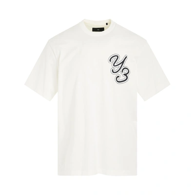 Y-3 T恤  男士 颜色 米色 In White
