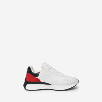 Alexander Mcqueen Sprint Runner In Black/tulip