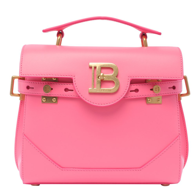 Balmain B Buzz 23 Crossbody Bag In Pink
