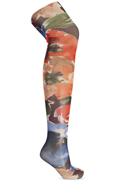 SSENSE Exclusive Multicolor Printed Tights