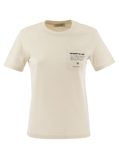 Max Mara The Cube Crewneck Short In Beige