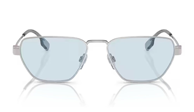 Burberry Eyewear Square Frame Sunglasses In Silver