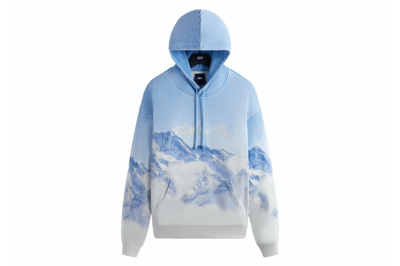Pre-owned Kith Summit Nelson Hoodie Blue Summit