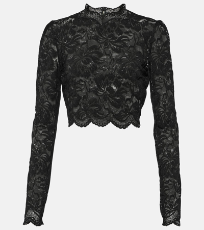 RABANNE FLORAL LACE TOP