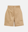 MONCLER COTTON-BLEND SHORTS