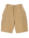 Fortela Beige Jillian Bermuda Shorts In Beige