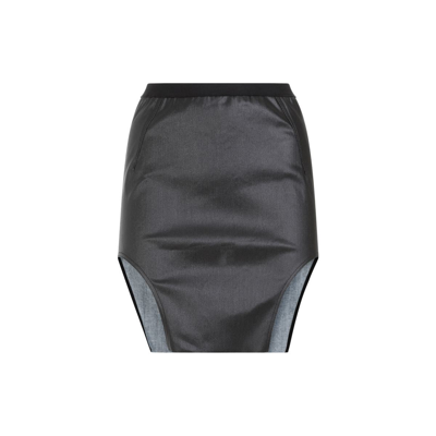 Tom Ford Rick Owens Skirt Side In Black