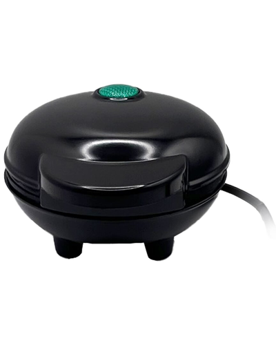 Ztech Quickbite Mini Waffle Maker In Black