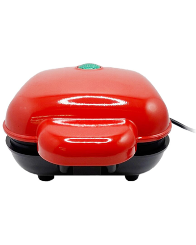 Ztech Quickbite Mini Waffle Stick Maker In Red