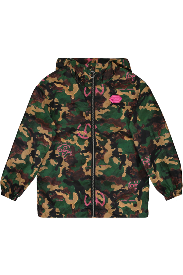 Off-White Kids Beige Arrow Outline Jacket