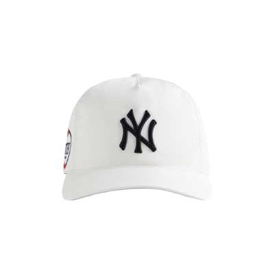 Pre-owned Kith For '47 New York Yankees Hitch Snapback 'sandrift' In White