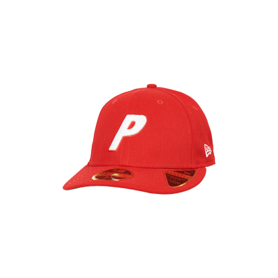 Pre-owned Palace X New Era Low Profile P 59fifty 'red'