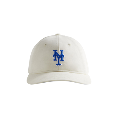 Pre-owned Kith & New Era For Mets 9fifty 'waffle' In White