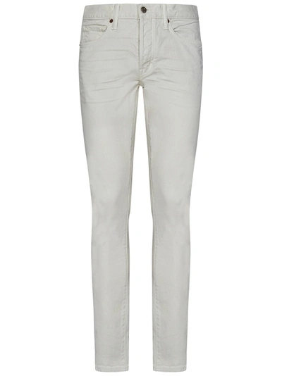 Tom Ford Jeans White In Bianco