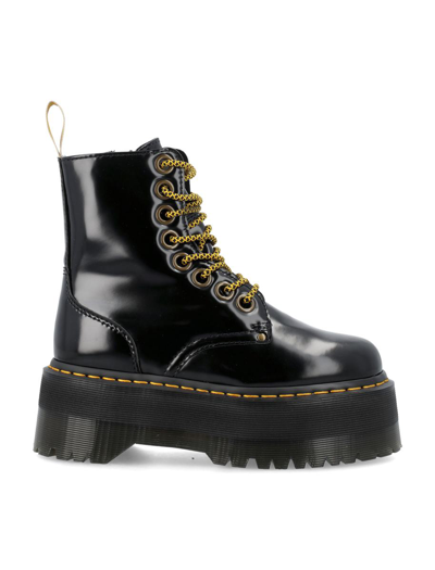 Dr. Martens' Dr Martens Jadon Max Platform Boots In Black