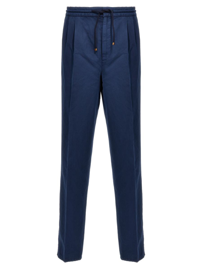 BRUNELLO CUCINELLI BRUNELLO CUCINELLI LINEN BLEND TROUSERS