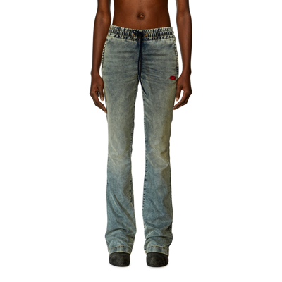 Diesel Bootcut And Flare 2069 D-ebbey Joggjeans In Blue