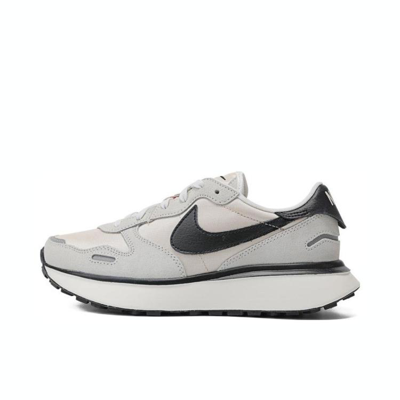 Nike W Phoenix Waffle Summit Women's Low Shoe White/black/sanddrift/sail In Summit White/black/sanddrift/sail